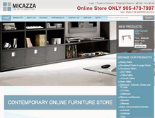 Tablet Screenshot of micazza.net